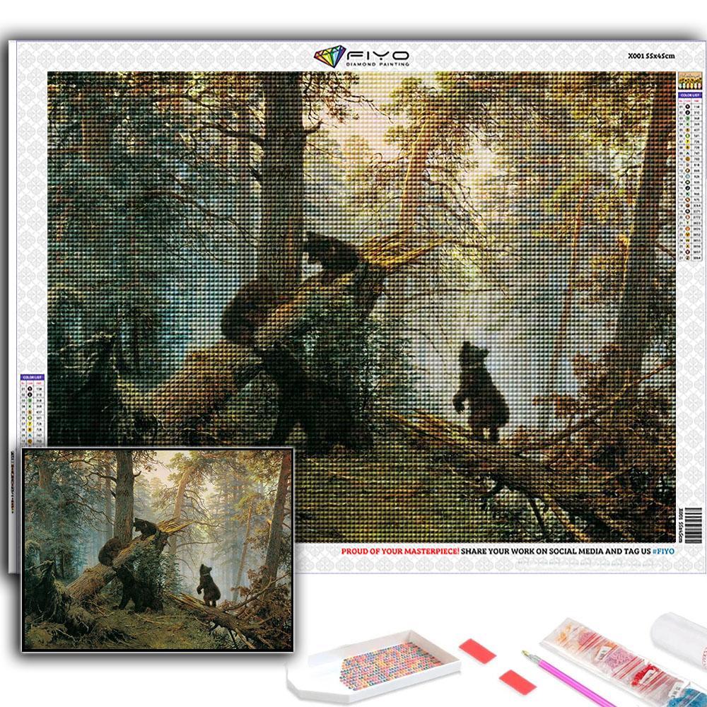 Набор для вышивки крестом DIY Алмазная вышивка Мир Шедевр Алмазная картина Домашний декор