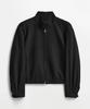 LMOOD Underlay Cotton Harrington Jacket Black