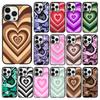 Fashion Latte Love Coffee Heart Phone Case For Iphone 14 13 12 11 Pro Max Xs Xr X 8 7 Plus Se Mobile Phone Cases Funda Cell