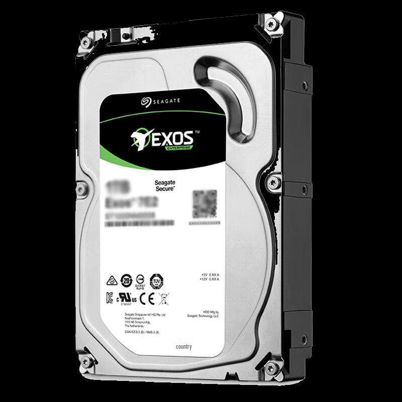 Seagate 10TB Exos Enterprise HDD Kit with SATA Cable & Screwdriver
