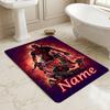 Personalized Name Deadpool Armor Living Room Non-Slip Area Rug Soft Carpet for Bedroom Kids Playroom Sofa Office Home Decor Doormat