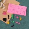 Heat Resistant Silicone Music Theme Mold For Cake Decorating And Handmade Crafts