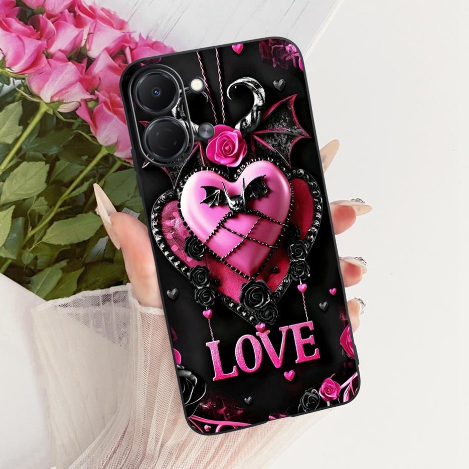 For Tecno Spark GO 3 5G Case KN3 Colorful Flowers Luxury Painted Cover Soft TPU Phone Case For Tecno Spark GO 3 SparkGo 3 Fundas