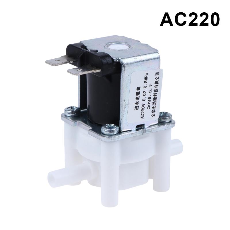 Electric Plastic Solenoid For Valve Dc12V 24V 36V 48V Ac110V 220V 1/4" Normal Closed Inlet Water Control Valve Controller Switch