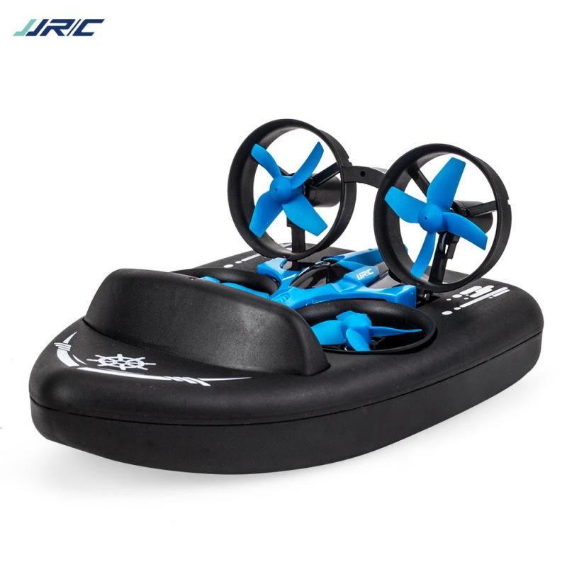JJRC H36F Мини-дрон TERZETTO 3 в 1 Вода Режим GroundAir 3 режима удержания высоты Безголовый режим RC