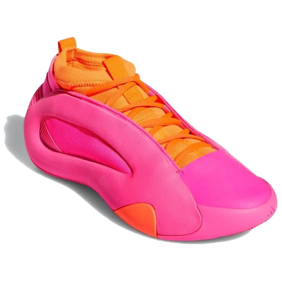 adidas Мужские Harden Vol. 8 розовых кроссовок унисекс Flamingo оранжевого цвета IE2698