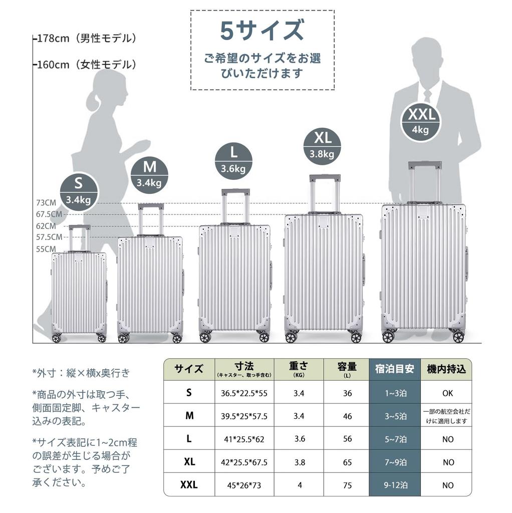 Алюминиевый чемодан для переноски с TSA, большой, двойной, 360 градусов, Overseas Business School XXL [RoamRover], рама, замок для ручной клади, вместимость, вращение,