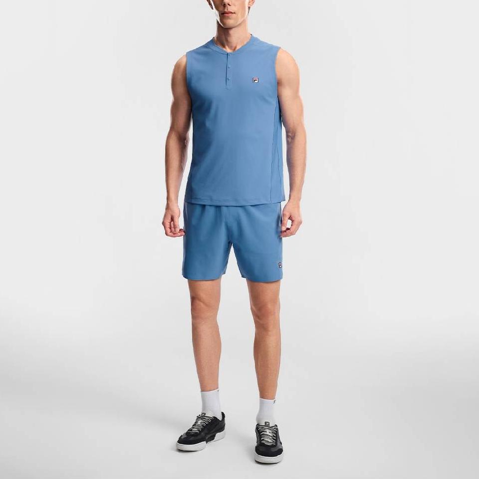 Fila Теннисные тканые эластичные теннисные шорты на шнуровке, спортивные повседневные шорты для мужчин, шорты A11M623821F-RB