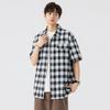 Summer Workwear Short Sleeved Shirt Men's Thin Outdoor Loose Casual Collar Plus Size Shirt