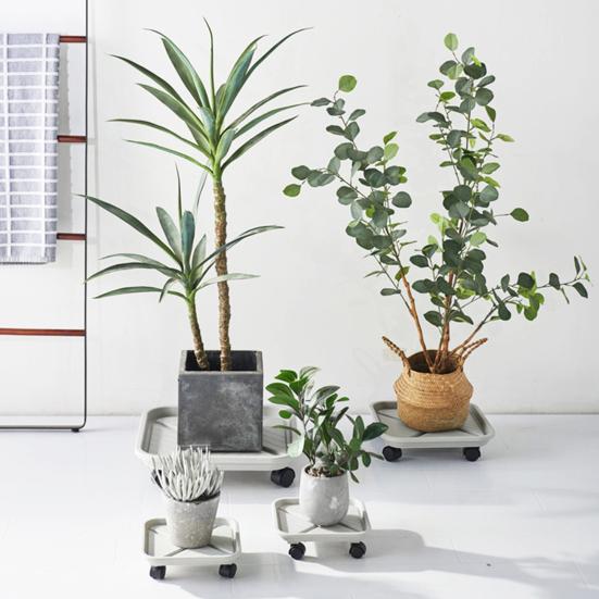 Поддон для рассады на колесах, прочный, со съемным дренажным поддоном