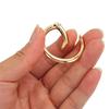 20pcs 40MM Spring Buckles Gold Snap Clips Jewelry Tools Spring Clasps  Purse Bag