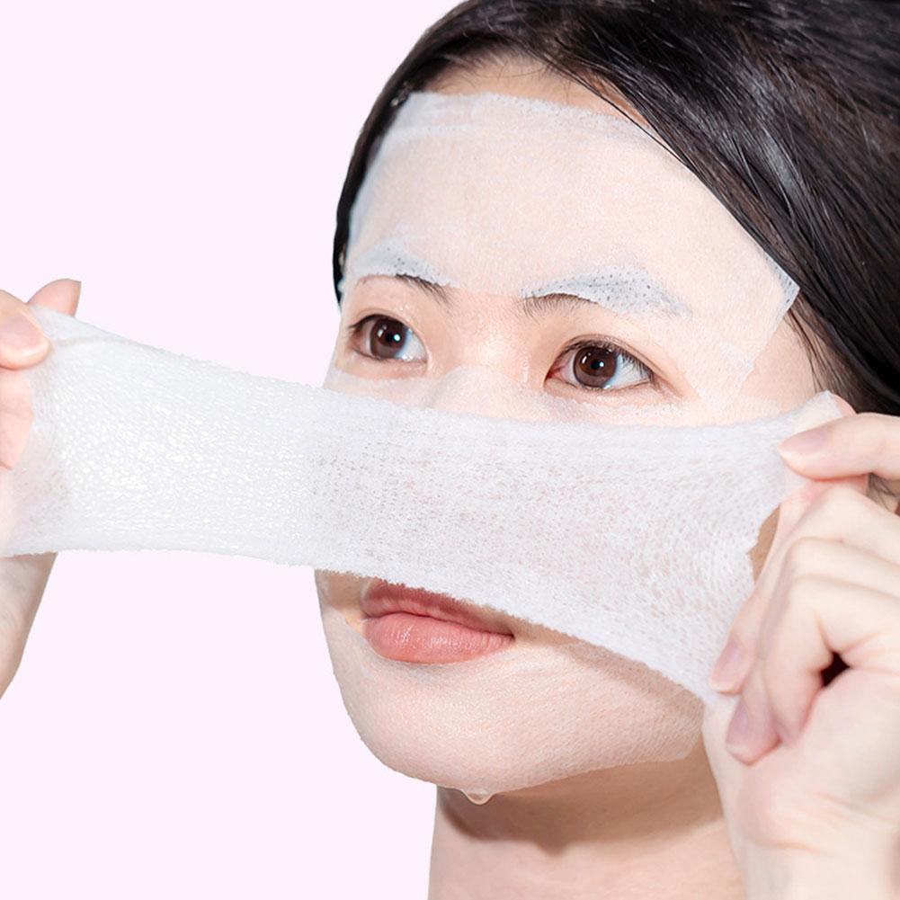 200 Pieces Stretchable Cotton Pad Elastic Disposable Makeup Cleaning Cotton Pad Makeup Moisturi U5W6