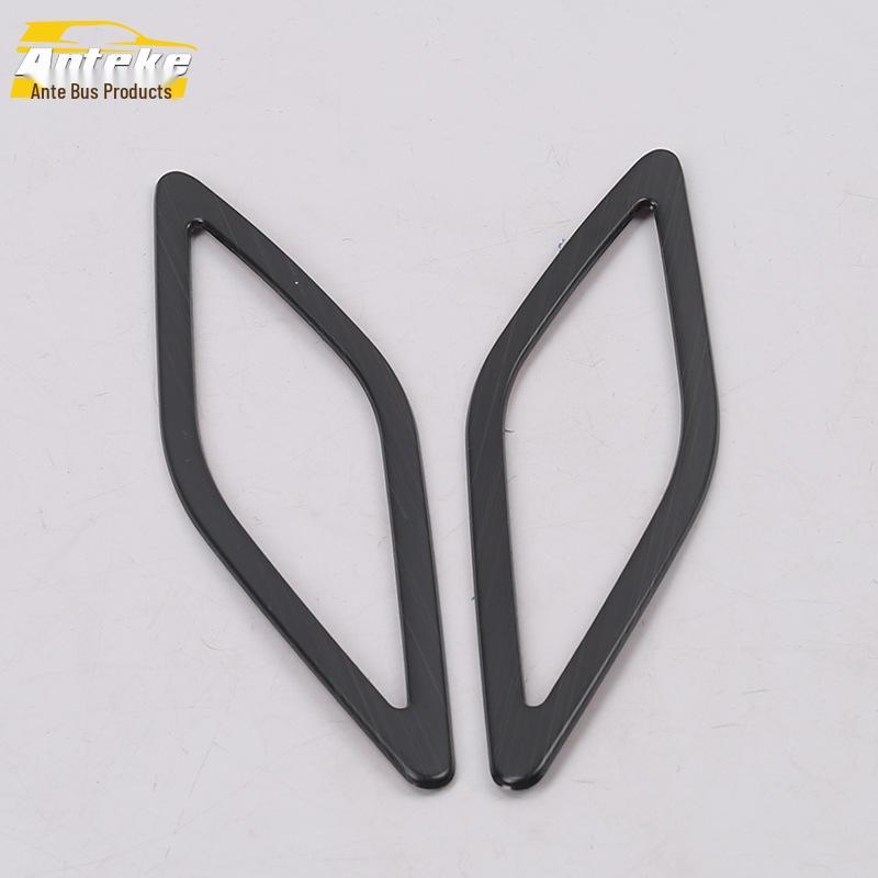 18 CC Stainless Steel A-Pillar Speaker Decorative Frame Cover