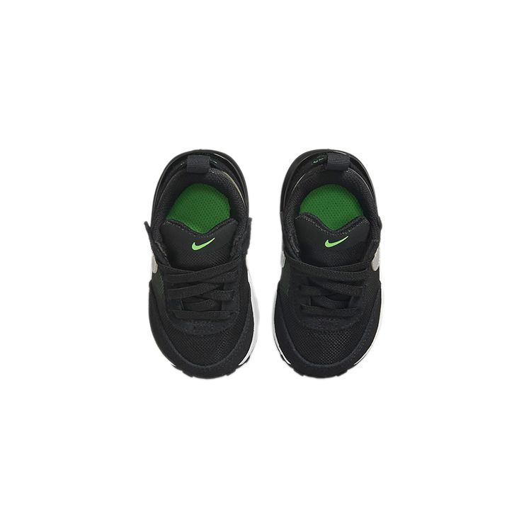 Nike Waffle One Нескользящие Амортизирующие Дышащие Легкие Низкие Кроссовки для Ходьбы Детская Обувь Черный Зеленый DC0479-004