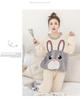 New 2024 Autumn Winter Warm Flannel Women Pijama Sets Thick Coral Velvet Long Sleeve Cute Sleepwear Set Thin Flannel Pajamas Set