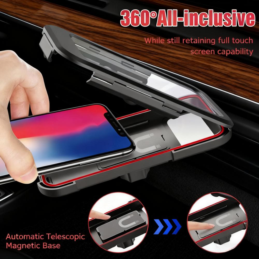 Bike Phone Mount Waterproof.Universal Mobile Phone Holder,Adjustable 360° Rotation Phone Mount Bicycle Stroller Handlebar Clamp