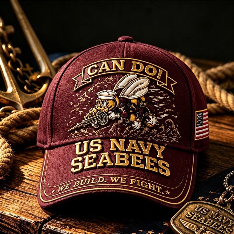 Кепка US Navy D с цифровым принтом по всей поверхности, Кепка с годами службы ВМС США, Бейсболка, Военная тематика, Козырек, Набор
