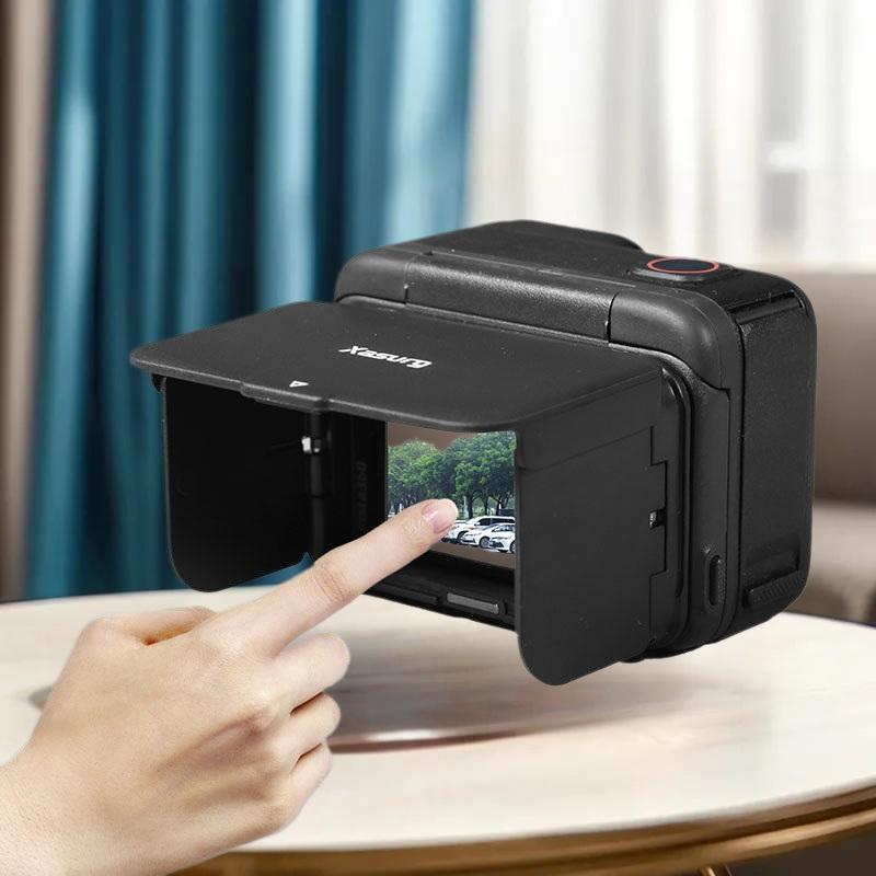 1 Комплект Детали камеры Магнитный экран-бленда для Insta360 Ace Pro/Ace Pro 2 Защитный антибликовый солнцезащитный козырек Видоискатель уровня пояса