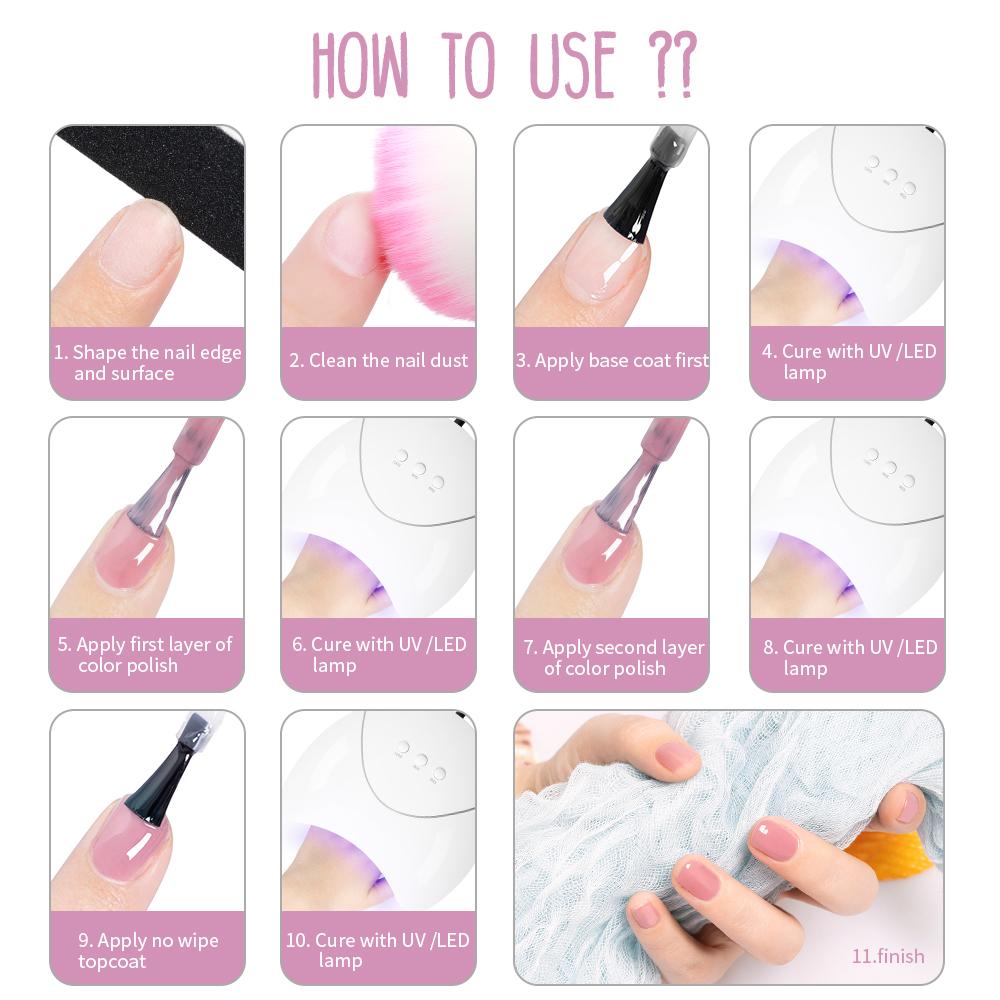 VANREESA Набор гелей для ногтей 111 цветов Гель-лак для ногтей Soak Off Базовое покрытие Верхнее покрытие Маникюр для ногтей УФ-светодиодный полуперманентный лак Стойкий гель для дизайна ногтей