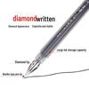 Ручка Diamond Head 801 Full Needle Carbon Neutral, большая емкость 0,38, канцелярские принадлежности для студентов