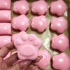 Милый Клубничный Крем Кошачья Лапка ПУ Супер Медленное Отскакивание Игрушка Мягкая Липкая Торт Сжимать Кошачью Лапку Влажная Мягкая Игрушки для Снятия Стресса