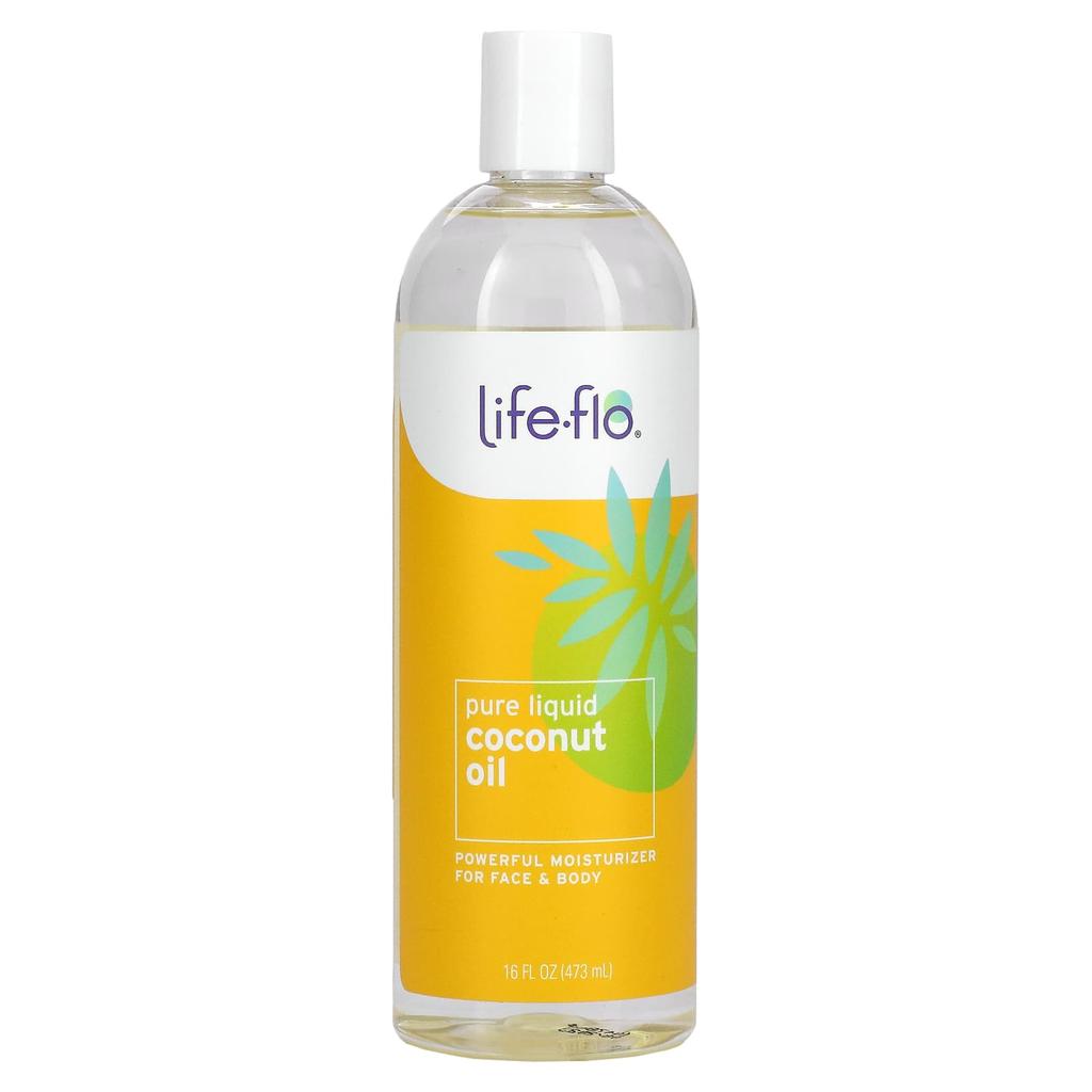 Life-flo Pure Liquid Coconut Oil, 16 Fl Oz (473 Ml)