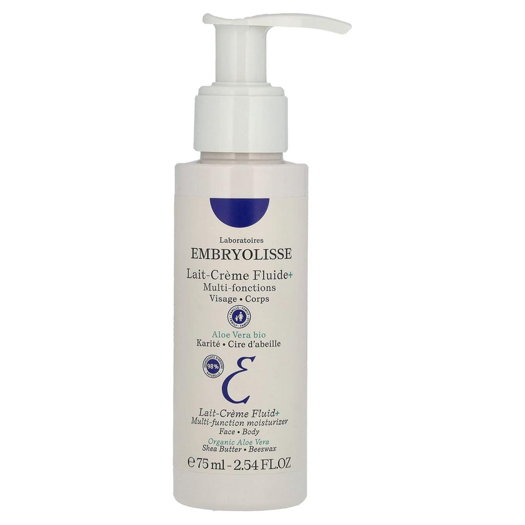 Embryolisse Lait-Creme Fluid + Multifunctional Moisturizer, 2.54 Fl Oz (75 Ml)