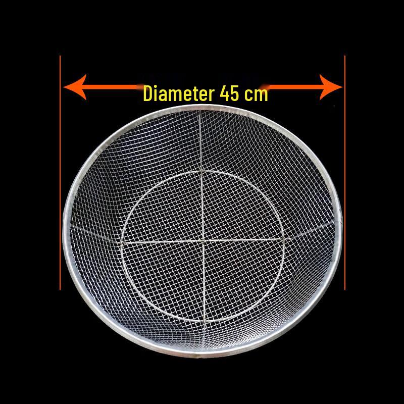 Jiwanggu 45cm Round Reinforced Iron Colander