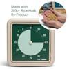 Time Timer РЕТРО Эко Издание TTA1-EL-W 60-минутный Зеленый Образовательный