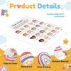 Pasimy 12 Pcs Calming Corner Classroom Posters Boho Feelings Wheel Charts Emotions Poster for Kids Calm Corner Mental Health Wall Decorations for