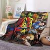 Street Fighter Flannel Blanket Throw Blanket Soft Warm Sofa Bed Camping Car home Decor Unique Christmas Gift C9301631