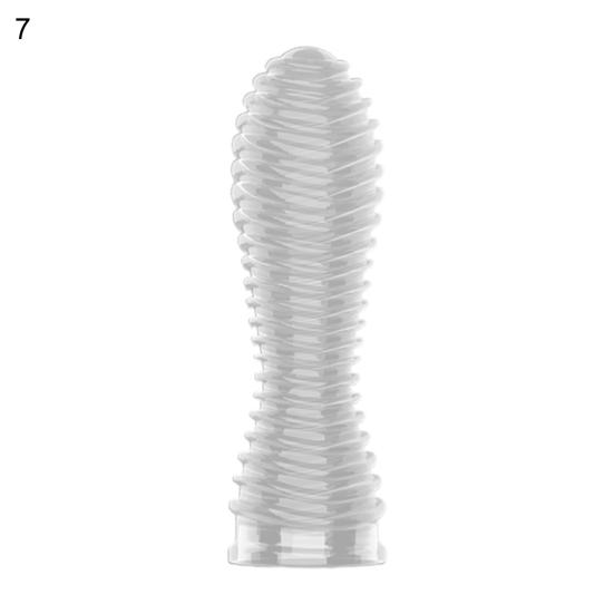 Удлинитель пениса, высокая прочность, легко чистится, практичный, отличный мужской рукав для увеличения, сексуальная игрушка для мужчин