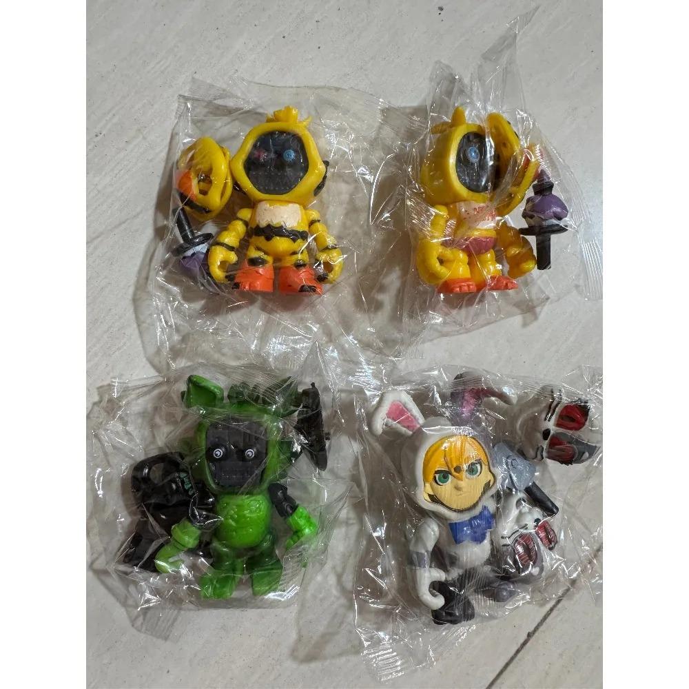 12pcs/set FNAF Figures Freddy Face Changeable Action Figure Toys
