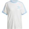 adidas Спортивная футболка с принтом букв и полосками, с круглым вырезом, с коротким рукавом IR7469