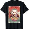 Ferret Eating Ramen Japanese Noodles Soup T-Shirt