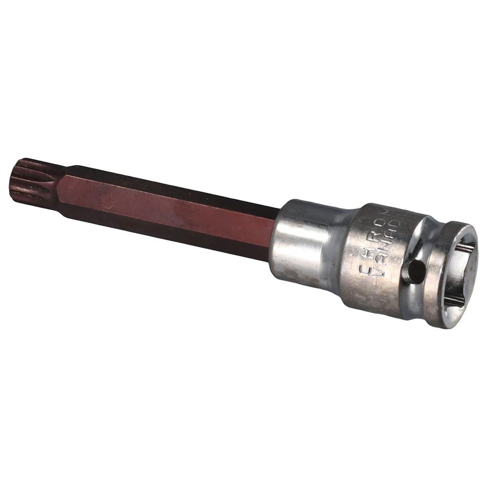 Торцевая головка со шлицем M10 CR-V Головки Биты Triple Square Удлинитель Промышленное использование