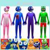 Костюм-комбинезон Roblox Rainbow Friends для детей, идеально подходящий для косплея и Хэллоуин-вечеринок