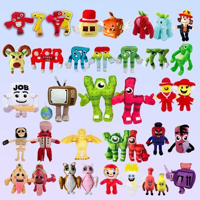 Нетоксичная Treasuringu Новая Мозговая Гниль Плюшевая Игрушка Игра Мультяшная Плюшевая Кукла Нет. 9 Мягких Игрушек Плюшевые Весенний Подарок на День Рождения