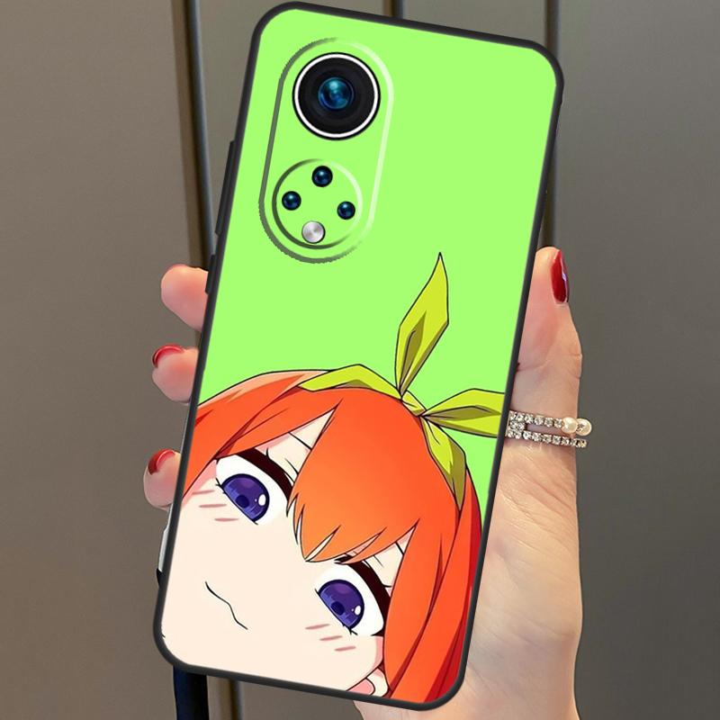 Чехол Itsuki Nino Yotsuba Nakano для Honor 50 Lite, чехол для Huawei P20 P30 P40 Pro Nova 9 5T P Smart 2021 8X 9X 10i