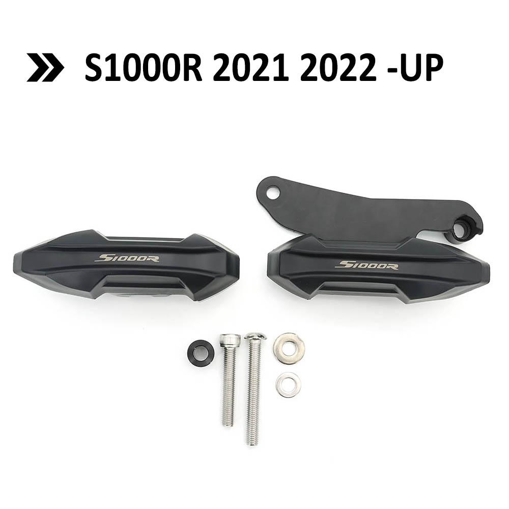 For BMW S1000R S 1000 R 1000R 2021 2022 Motorcycle Anti-Fall Glue Frame Sliders Falling Protection Guard Pads Kit 2018 2019 2020