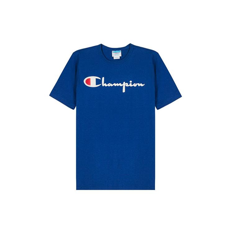 Champion T Shirt US Version Unisex Royal Blue GT19-Y07954-5EC