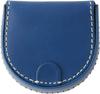 Tufted Coin Italian Horseshoe Genuine Purse, Leather, Shape, Gift, BT, Leather, Blue, INL-5006,