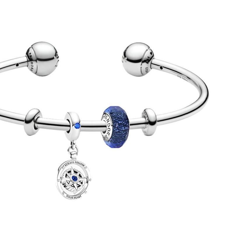 Pandora Модный серебряный браслет 925 пробы для женщин Набор браслетов BTS