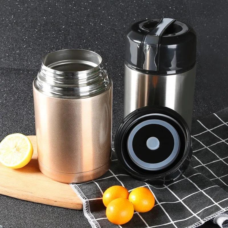 1000ml Stainless Steel Thermos Lunch Box for Hot Food with Containers 800ml Vacuum Flasks Thermoses Thermo Mug Thermocup