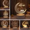 Ramadan Decoration for Home LED Light Moon Star EID Mubarak Decoration