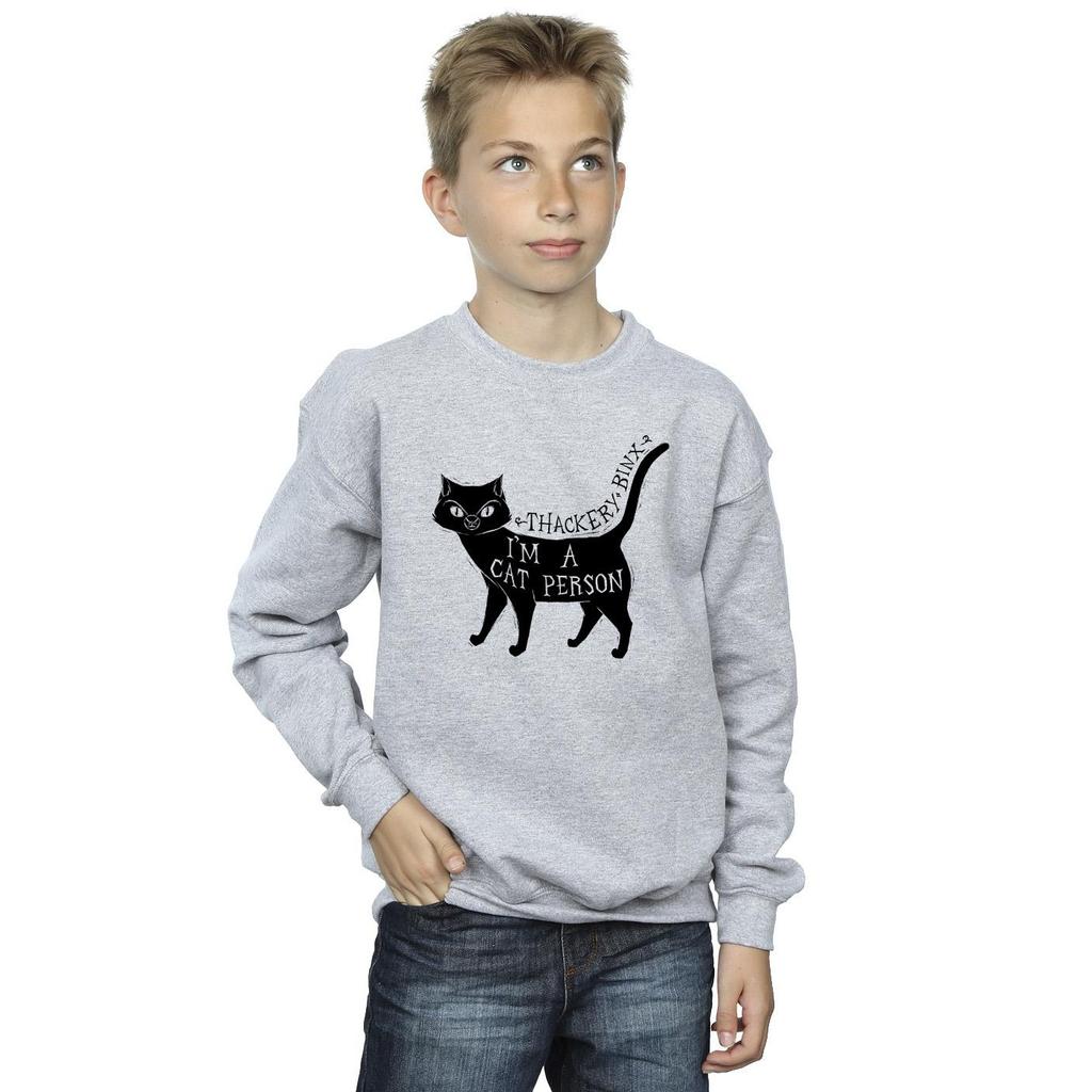 Disney Boys Hocus Pocus A Cat Person Sweatshirt