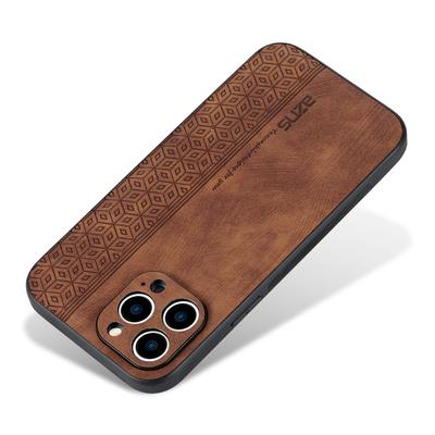 AZNS Чехол для iPhone 16 Pro Max Противоударный из ПУ-кожи + ТПУ