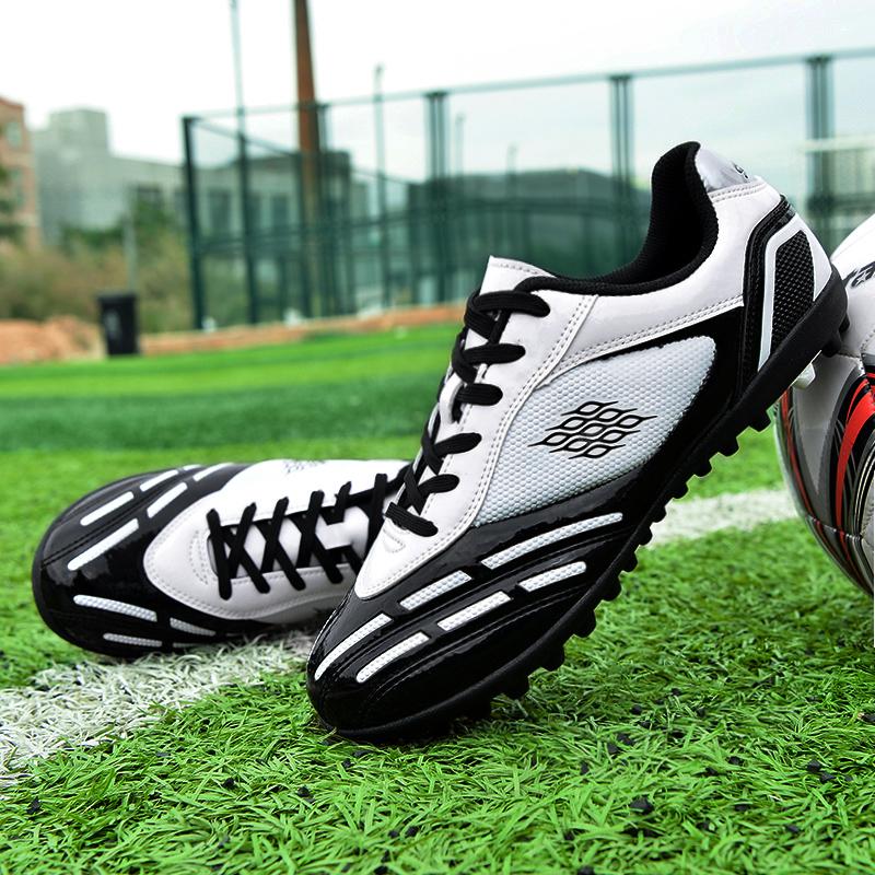 Artificial Lawn Children's Football Shoes Men's Football Shoes Teen Er Competition Training Short Spike Football Boots Women's Training Boots