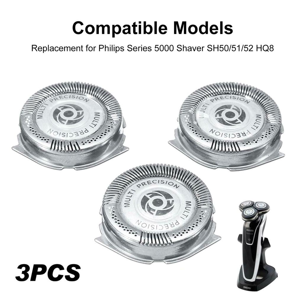 3PCS Shaving-Blade Replacement Electric Shavers Blade-Heads Replacement for Philips Series 5000