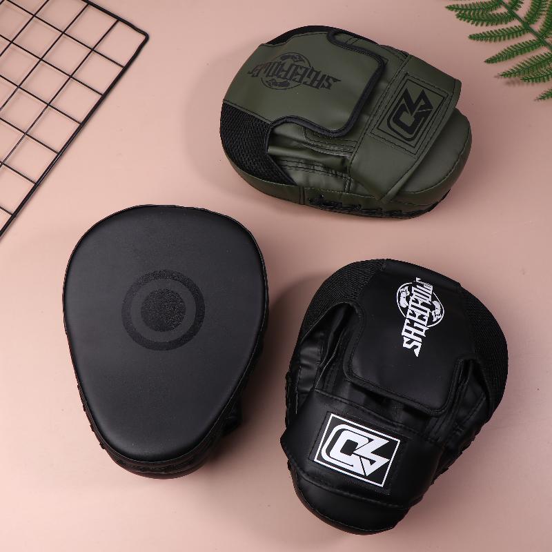 Боксерская лапа изогнутая Боксерские лапы Мишень Фокус Перчатки для отработки ударов Тайский удар Щит для отработки ударов ногами Лапы для хуков и джебов Тренировка по кикбоксингу